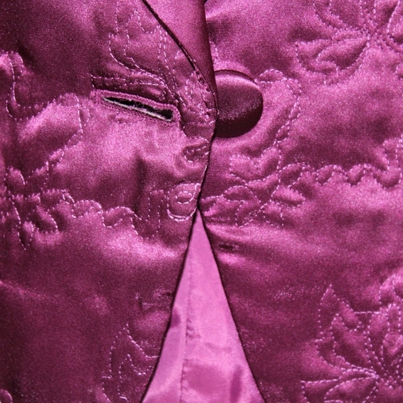 W Work to Weekend Quilted Blazer Jacket Size 6 - Picture 7 of 9